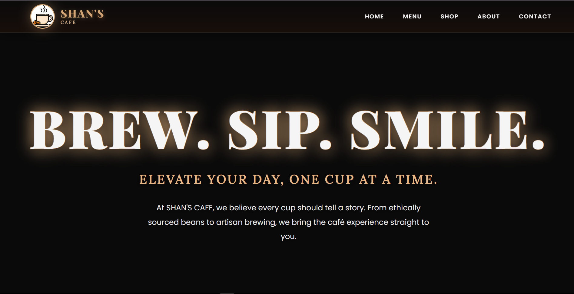 Shanscafe Project
