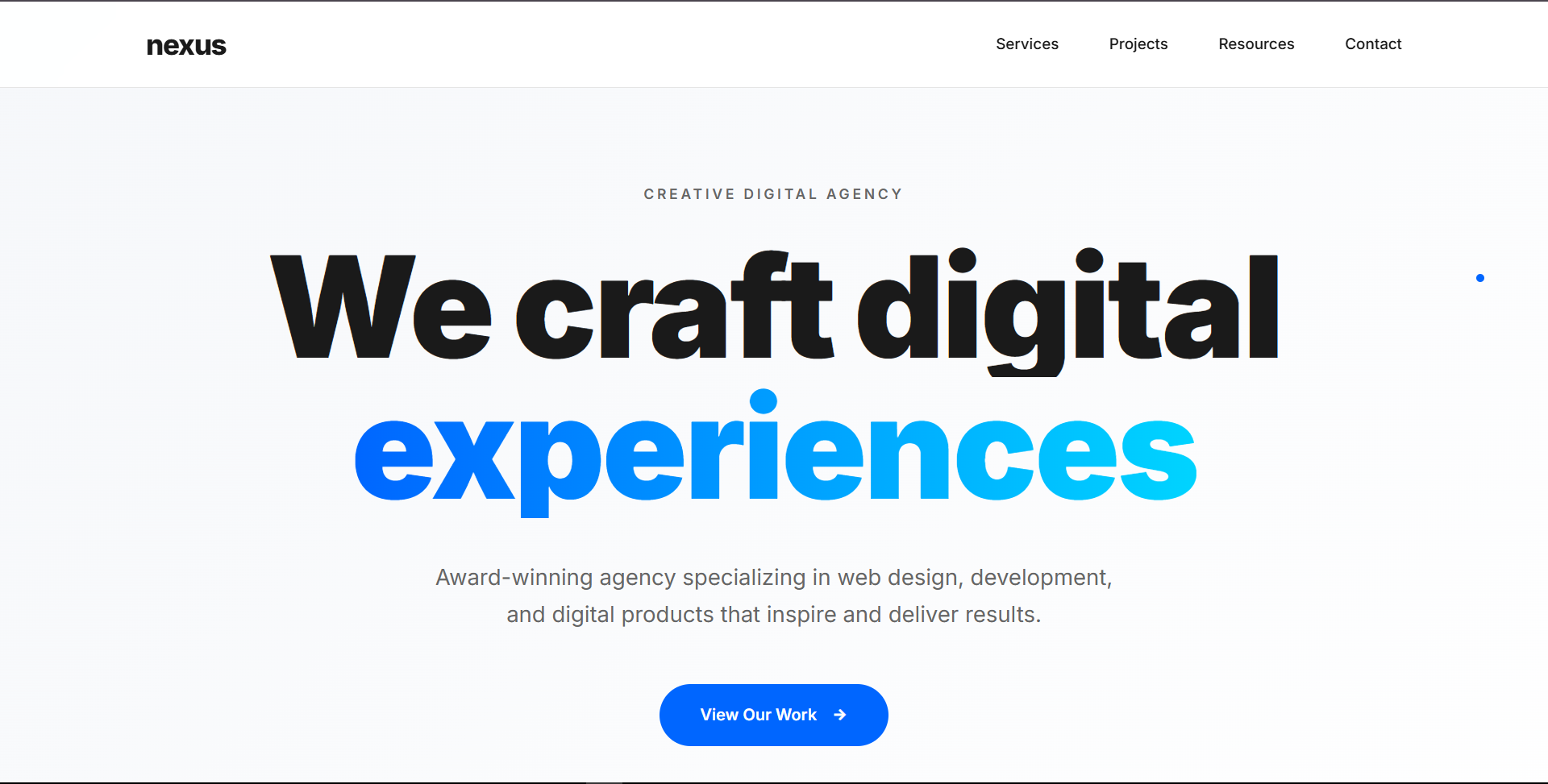 Nexus Agency Project